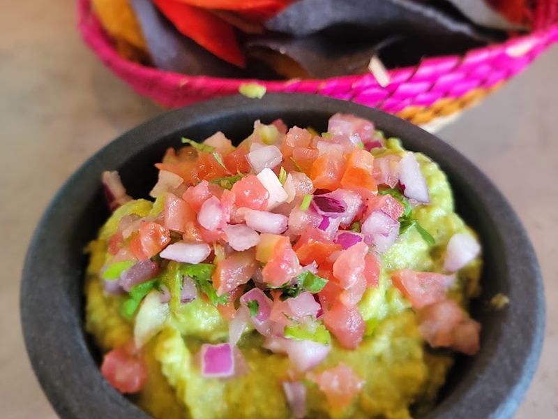 Sr de Los Tacos Blue Lagoon food
